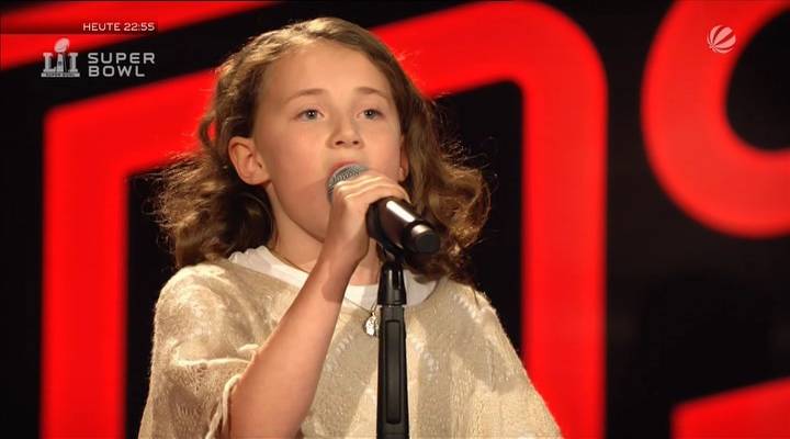 Chiara You Raise Me Up (Blind Audition I) The Voice Kids Germany 2017
