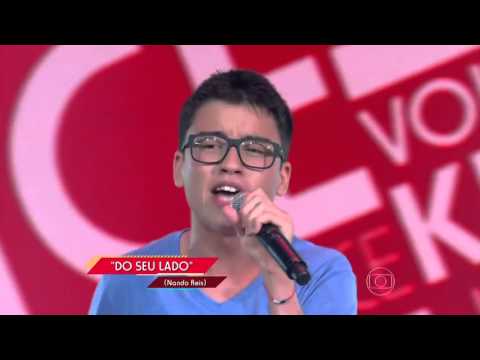 Nathan Estraes canta ‘Do Seu Lado’ no The Voice Kids - Audições|1ª Temporada
