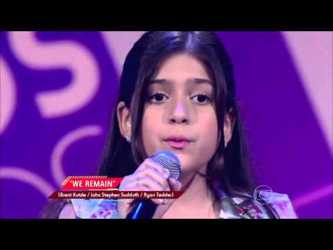 Marina Silveira canta ‘We remain’ no The Voice Kids - Audições|1ª Temporada