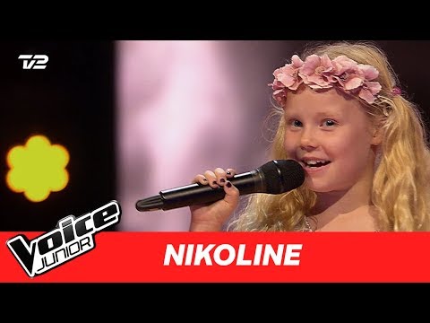 Nikoline | "Frit Land" af Ulige Numre | Blind 1 | Voice Junior Danmark 2017
