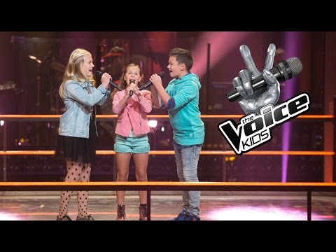 Julia vs. Nienke vs. Thijs – Hymn For The Weekend (The Battle | The Voice Kids 2017)