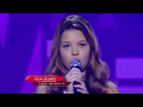Júlia Gomes canta ‘Listen’ no The Voice Kids - Audições|1ª Temporada