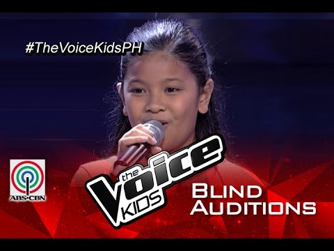 The Voice Kids Philippines 2015 Blind Audition: "Vision Of Love" by Elha