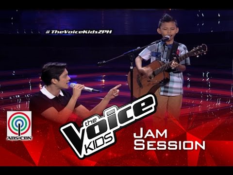 The Voice Kids Philippines 2015 Blind Audition: Gian sings "Sunday Morning" with Coach Bamboo