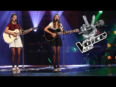 Eva en Luce - Ho Hey | The Voice Kids 2017 | The Blind Auditions