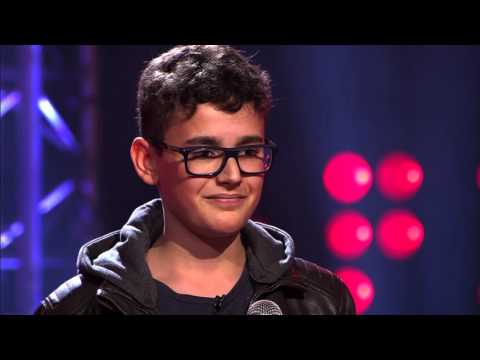 Floris – ‘Big Black Horse and a Cherry Tree' | Blind Audition | The Voice Kids | VTM