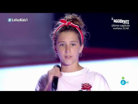 Valentina: "The Shoop Shoop Song" – Audiciones a Ciegas  - La Voz Kids 2018