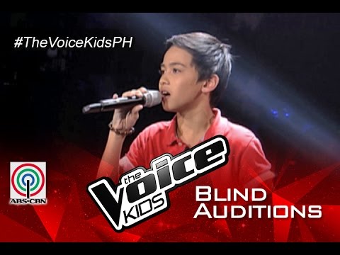 The Voice Kids Philippines 2015 Blind Audition: "If I Sing You A Love Song" by Benedict