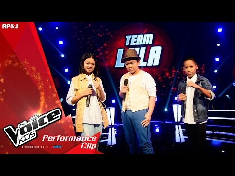 The Voice Kids Thailand - Battle Round - แตงโม VS ที VS นาน - นึกเสียว่าสงสาร+คิดถึง - 28 Feb 2016