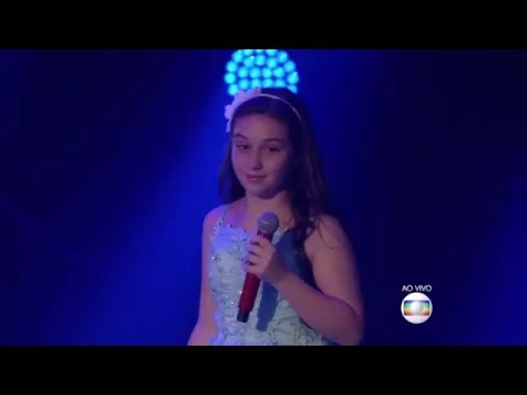 Pérola Crepaldi canta 'Beauty and The Beast' no The Voice Kids - Shows ao Vivo | Temporada 1