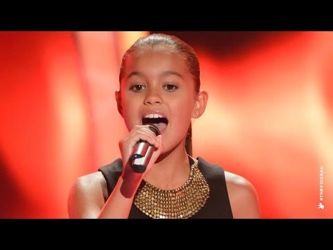Alexa Sings Girl On Fire | The Voice Kids Australia 2014