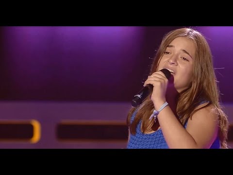 María Teresa: "Quédate Conmigo" - Audiciones a Ciegas - La Voz Kids 2017