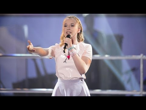 Imogen sings Feeling Good | The Voice Kids Australia 2014