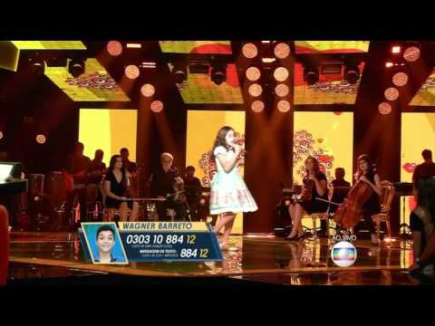 Ana Beatriz Torres canta "Fico assim sem você" no The Voice Kids - Shows ao Vivo|Temp 1