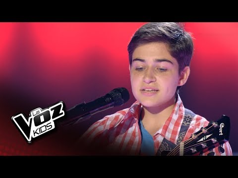 Ana González: "Starving" – Audiciones a Ciegas  - La Voz Kids 2018