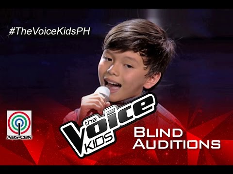 The Voice Kids Philippines 2015 Blind Audition: "Hey Soul Sister " By Luke