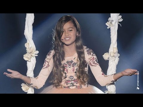 Alexa Sings Colours Of The Wind | The Voice Kids Australia 2014