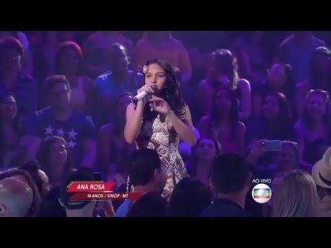 Ana Rosa canta 'Nada Sei' no The Voice Kids - Shows ao Vivo | Temporada 1
