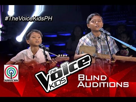 The Voice Kids Philippines 2015 Blind Audition: "Just Give Me A Reason (Visayan)" by Emman & Sandy