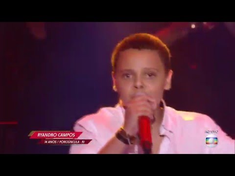 Ryandro Campos canta 'Caça e caçador' no The Voice Kids - Semifinal | Temporada 1