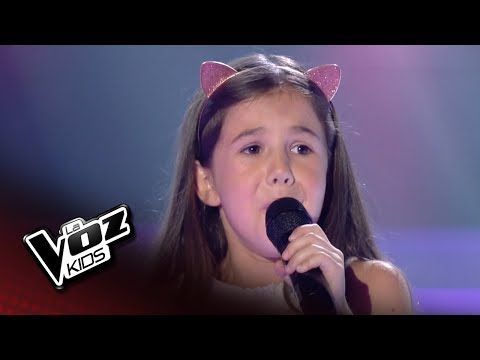 Rocío Almena: "Qué bonito" – Audiciones a Ciegas  - La Voz Kids 2018