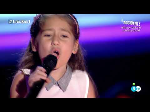 Alison: "Todo Mi Amor Eres Tú" – Audiciones a Ciegas  - La Voz Kids 2018