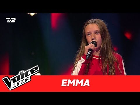 Emma | "Frit Land" af Ulige Numre | Blind 4 | Voice Junior Danmark 2017