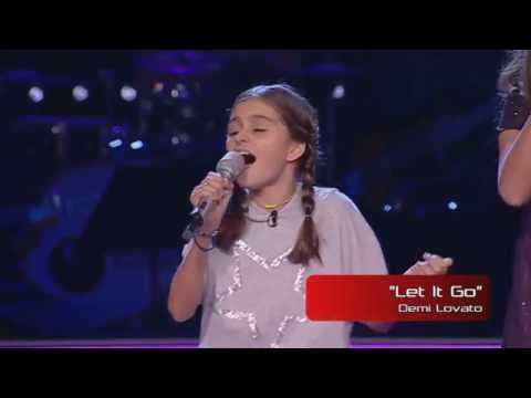 Mariana Cardoso VS Ana Silva VS Íris da Silva - Let it Go - The Voice Kids