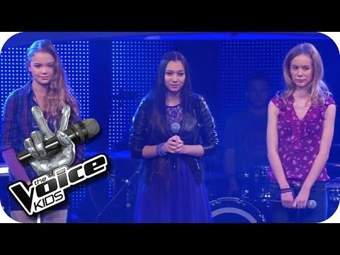 Ellie Goulding - Lights (Lara Marie, Hannah, Kieu) | The Voice Kids 2013 | Battle | SAT.1
