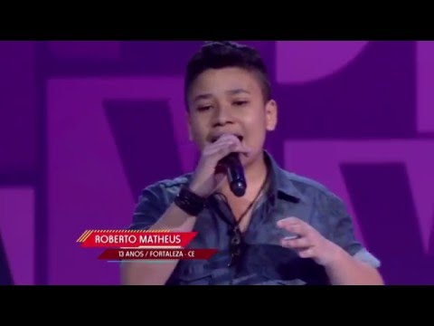 Roberto Matheus canta “Cê que sabe” no The Voice Kids - Audições|1ª Temporada