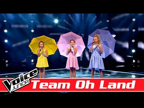 Ida, Mathilde & Ella Marie Team Oh Land synger Grethe & Jørgen Ingmann ’Dansevise’ – Voice Junior