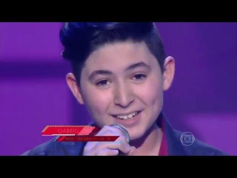 Gabriel Lins canta ‘Escreve aí’ no The Voice Kids - Audições|1ª Temporada