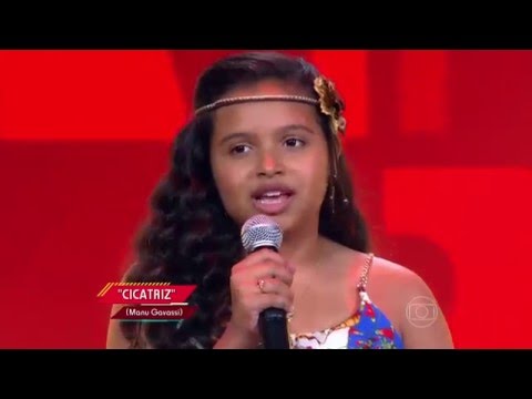 Júlia Ferreira canta ‘Cicatriz’ no The Voice Kids - Audições|1ª Temporada