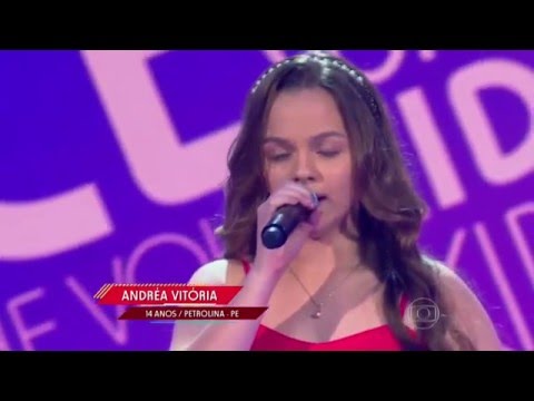 Andréa Vitória canta ‘Rosa’ no The Voice Kids - Audições|1ª Temporada