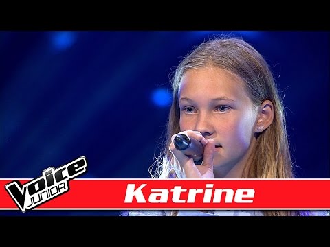 Katrine synger: Ellie Goulding - 'Love Me Like You Do' - Voice Junior/ Blinds