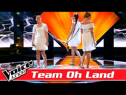 Marie, Amanda & Julie (Team Oh Land) synger: Kate Bush - ‘Wutherings Heights’ – Voice Junior