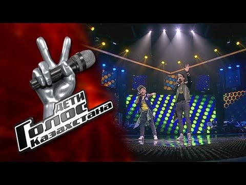 Даниил Юн и Али Окапов "Uptown funk" - Финал – Голос Казахстана Дети
