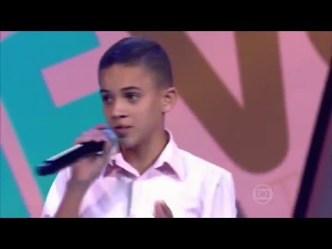 Elizaldo Alves canta ‘Domingo de manhã’ no The Voice Kids - Audições|1ª Temporada