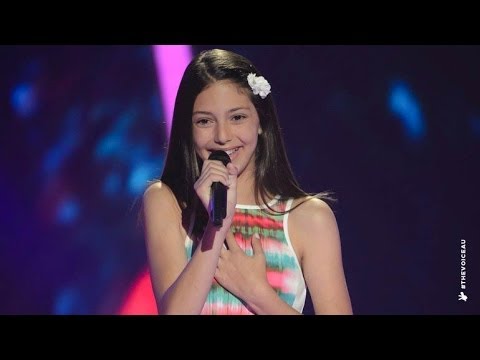Lenisa Sings A Whole New World | The Voice Kids Australia 2014