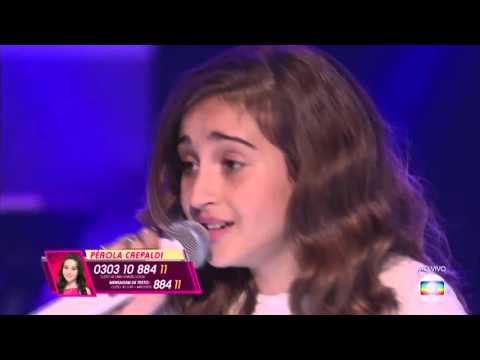 Luna Bandeira canta 'Um certo alguém' no The Voice Kids - Semifinal | Temporada 1