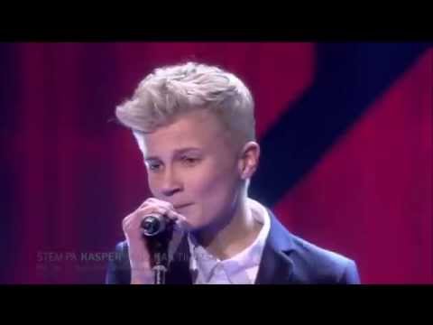 Kasper synger: Justin Timberlake feat. Jay-Z -  'Suit and Tie' - Voice Junior / Semifinale