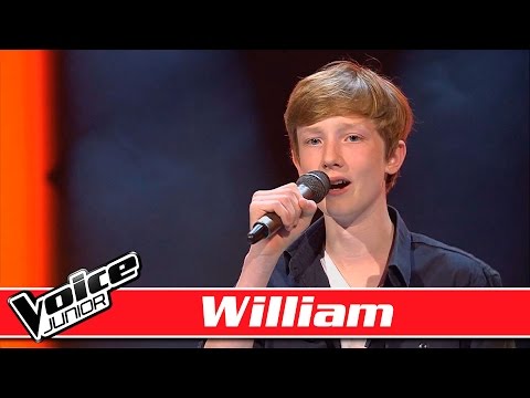 William - Happy synger: Pharrell Williams - 'Happy' - Voice Junior / Blinds