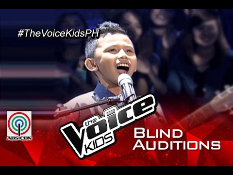 The Voice Kids Philippines 2015 Blind Audition: "Thinking Out Loud" By Gian