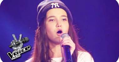 B.o.B. feat Hayley Williams - Airplanes (Alberina) | The Voice Kids 2015 | Blind Auditions | SAT.1
