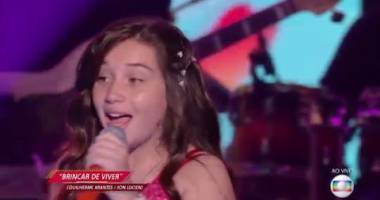 Pérola Crepaldi canta 'Brincar de viver' no The Voice Kids - Semifinal |Temporada 1