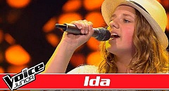 Ida synger: Christina Aguilera – 'Something’s Got A Hold On Me' - Voice Junior / Blinds