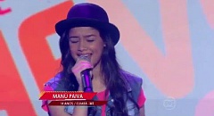 Manú Paiva canta ‘Who's Lovin' You’ no The Voice Kids - Audições|1ª Temporada